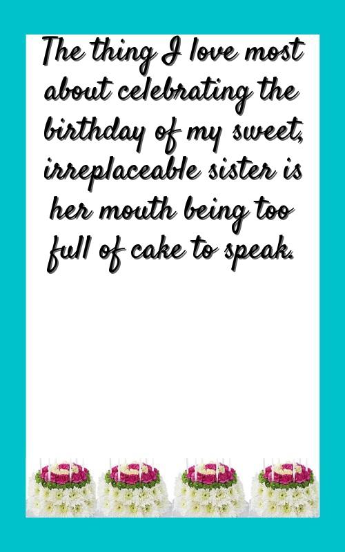 birthday wishes for a sister from another mother